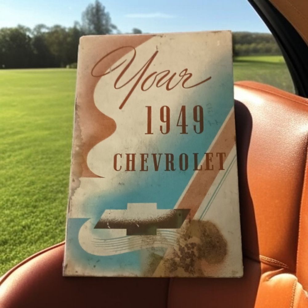 Your 1949 Chevrolet Original Owners Manual Booklet Paper Vintage Mid Century. C - Picture 12 of 14